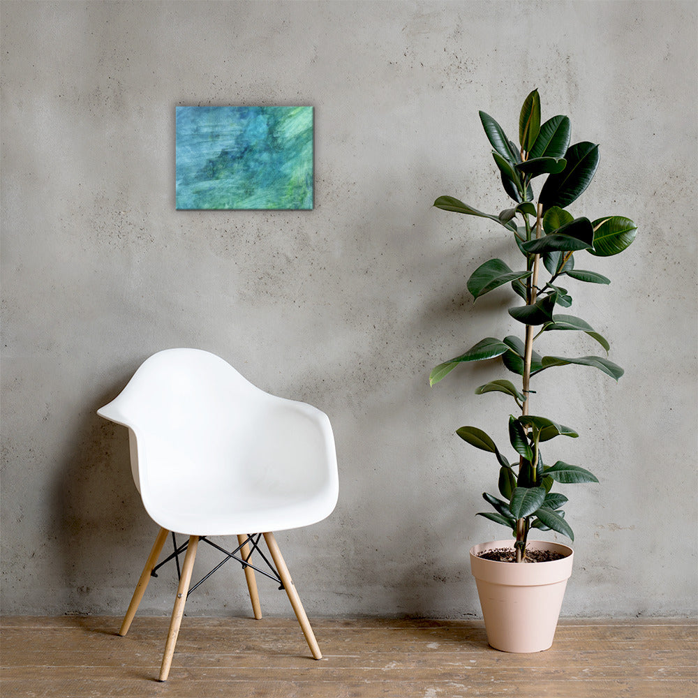 Waterhorse | Watercolour Canvas Print