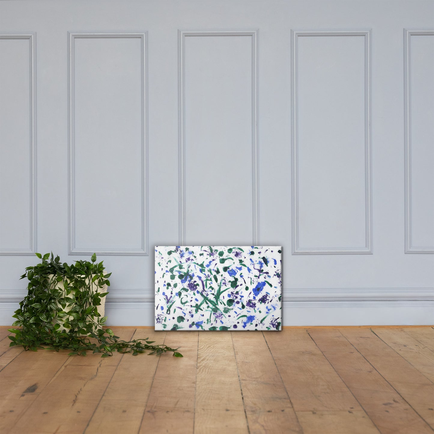 Cut Up Flowers | Canvas Art Print