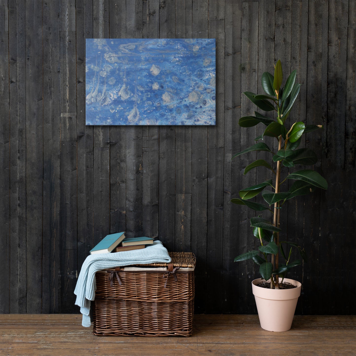 A Drop In The Ocean | Thin Canvas Print