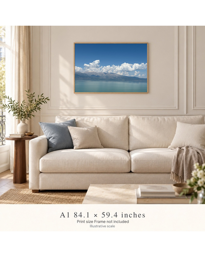 Where the Sky Rests — Lake Eğirdir Photography Print