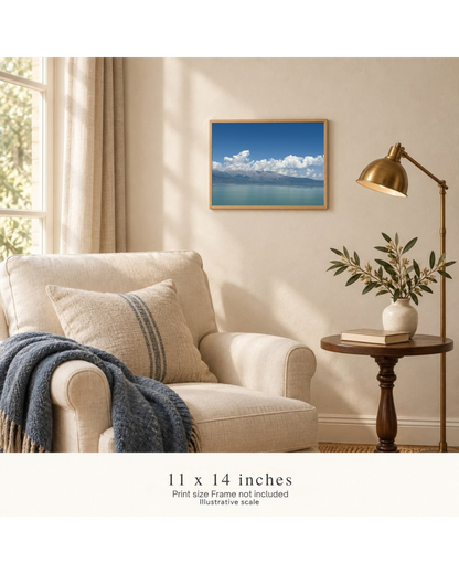 Where the Sky Rests — Lake Eğirdir Photography Print