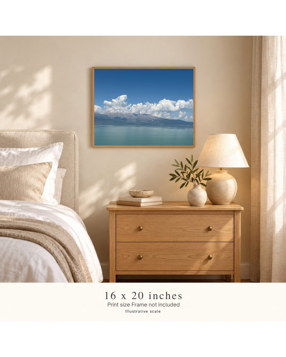 Where the Sky Rests — Lake Eğirdir Photography Print