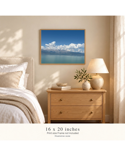 Where the Sky Rests — Lake Eğirdir Photography Print