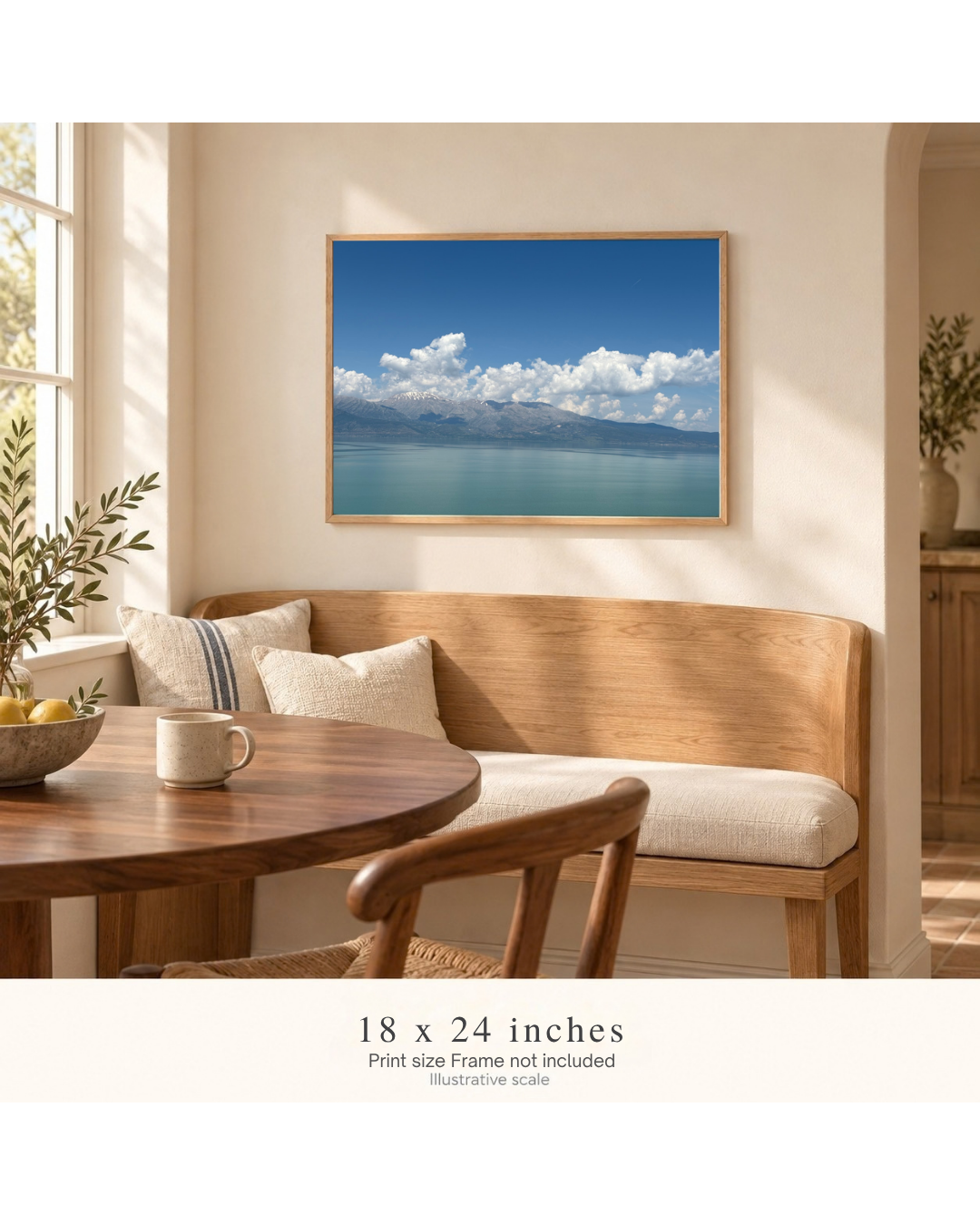 Where the Sky Rests — Lake Eğirdir Photography Print