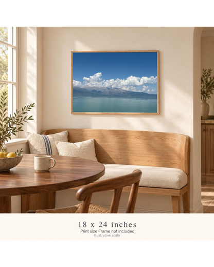 Where the Sky Rests — Lake Eğirdir Photography Print