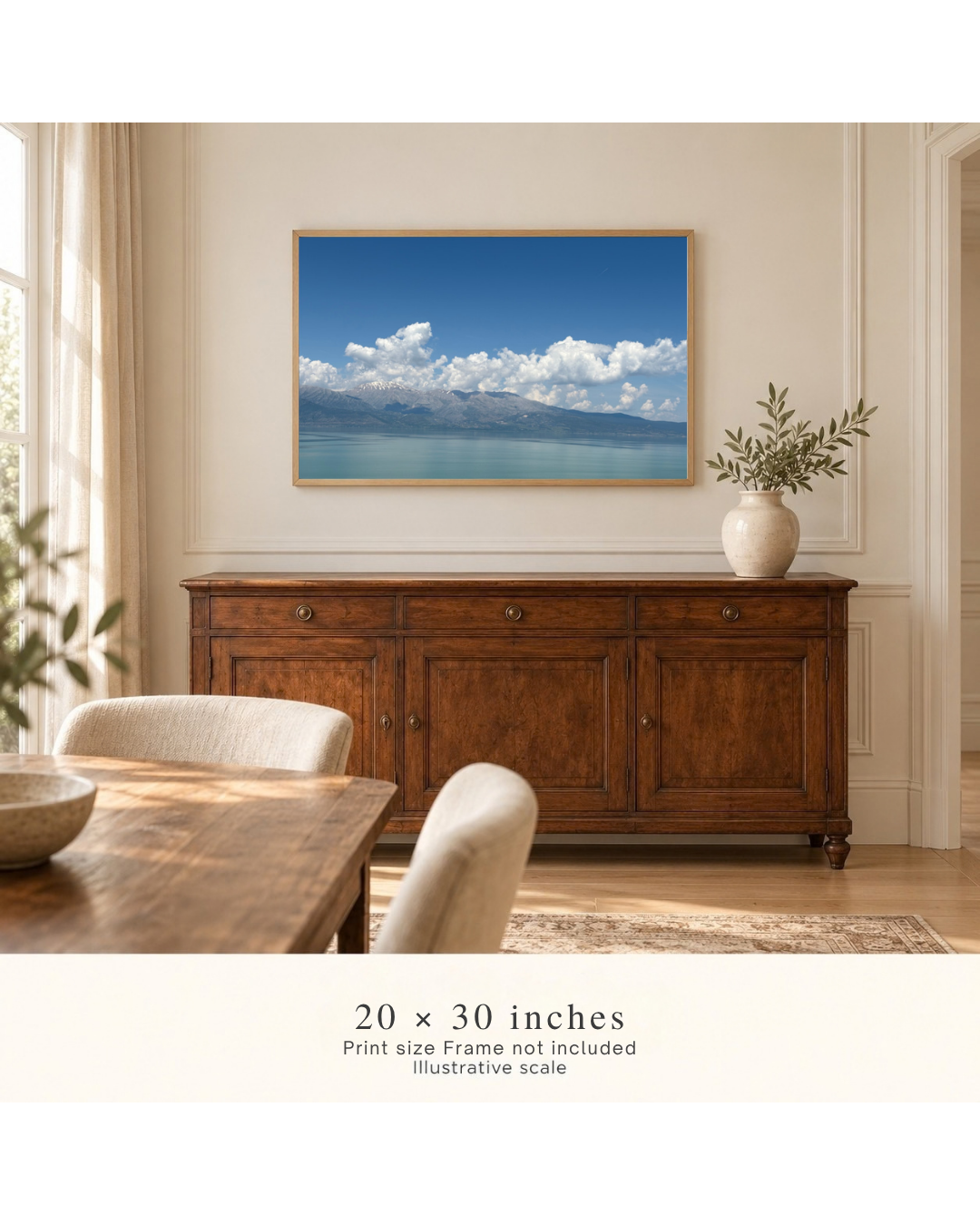 Where the Sky Rests — Lake Eğirdir Photography Print