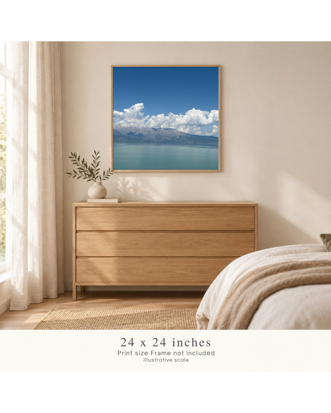 Where the Sky Rests — Lake Eğirdir Photography Print
