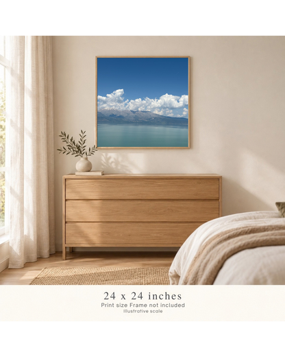 Where the Sky Rests — Lake Eğirdir Photography Print