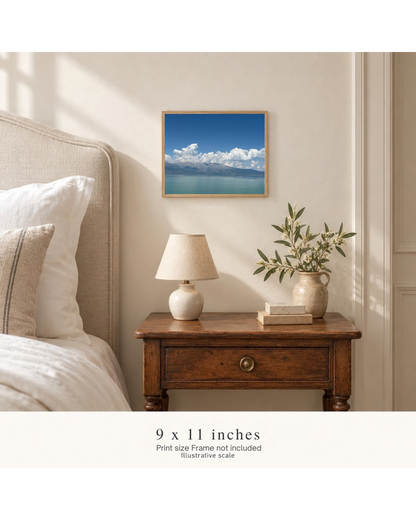 Where the Sky Rests — Lake Eğirdir Photography Print