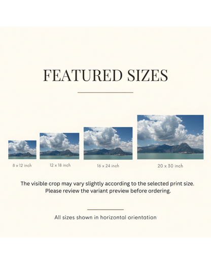 Where Sky Meets Stone — Turkey Photography Print