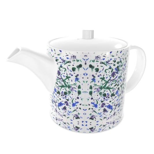 “Botanical Reverie” Fine China Teapot