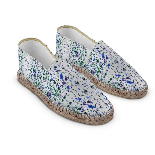 Wildflower Path – Canvas Espadrilles