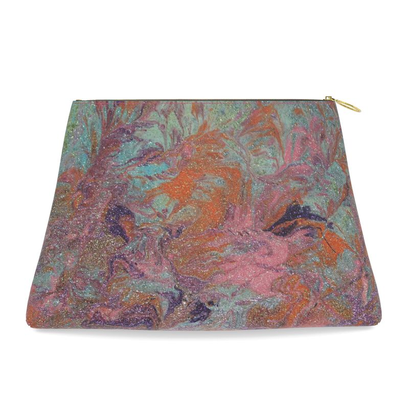 Garden of Falling Embers Clutch Pouch – Art You Can Carry