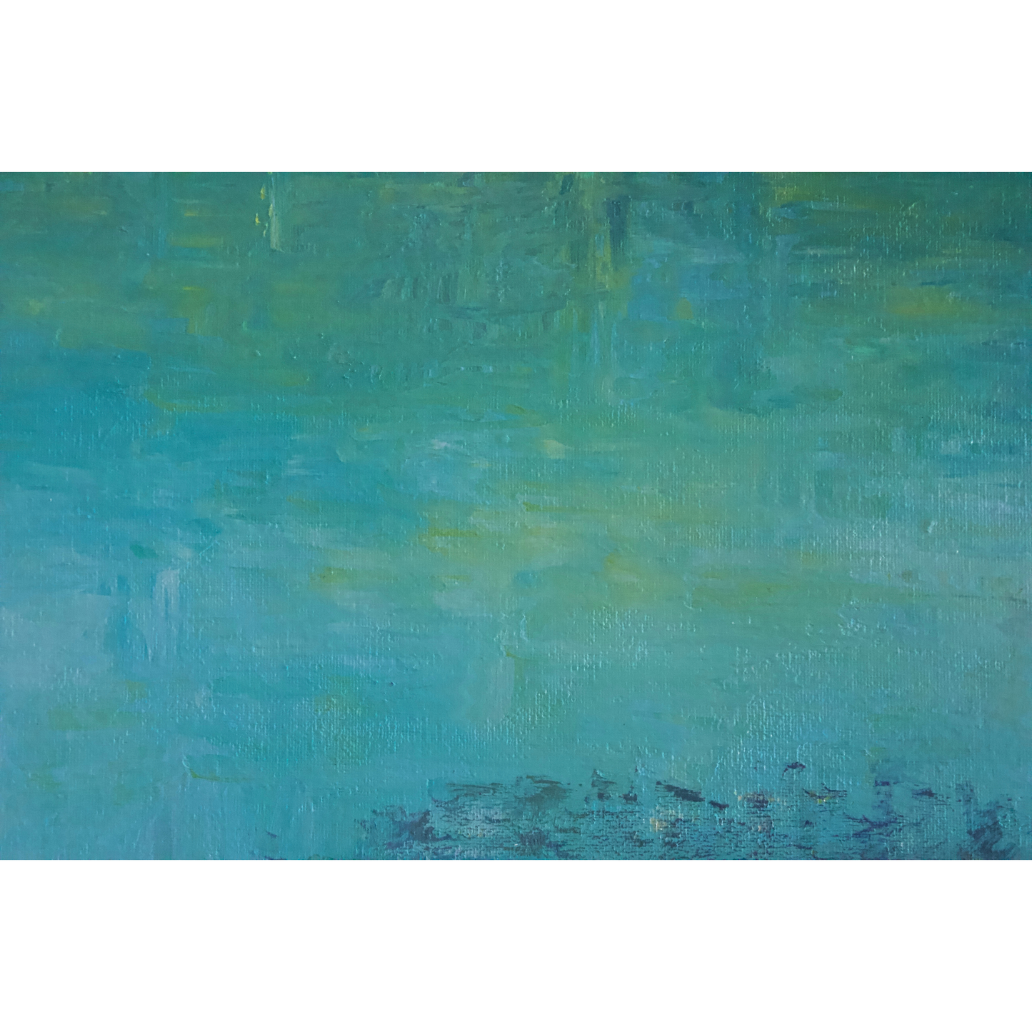 Where Light Settles | Acrylic Flow Original | 14x14 inch | Canvas