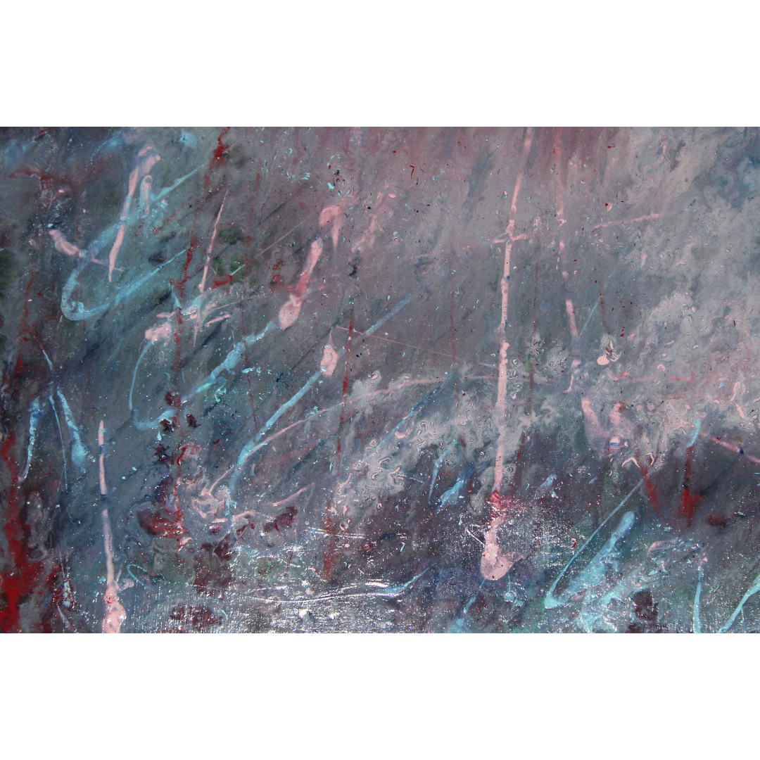 Veil Between Worlds | Acrylic Original | 16x20 inch | Canvas