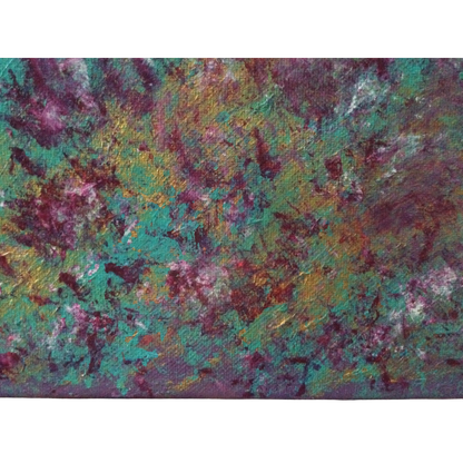 Roses In Gold | Acrylic Original | 8x10 inches | Canvas