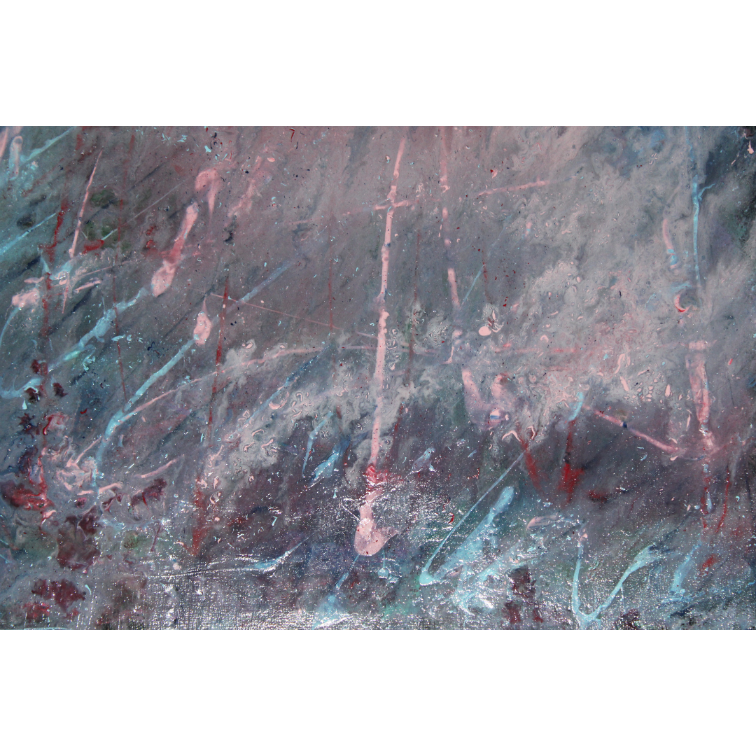 Veil Between Worlds | Acrylic Original | 16x20 inch | Canvas
