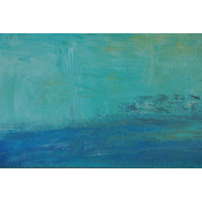 Where Light Settles | Acrylic Flow Original | 14x14 inch | Canvas