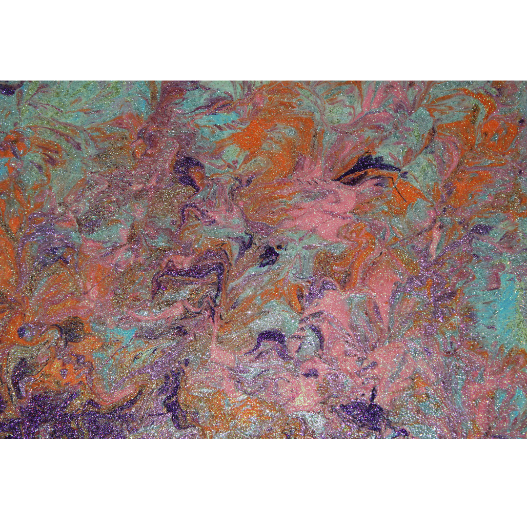 Garden of Falling Embers | Acrylic Original | 12x16 inch | Canvas