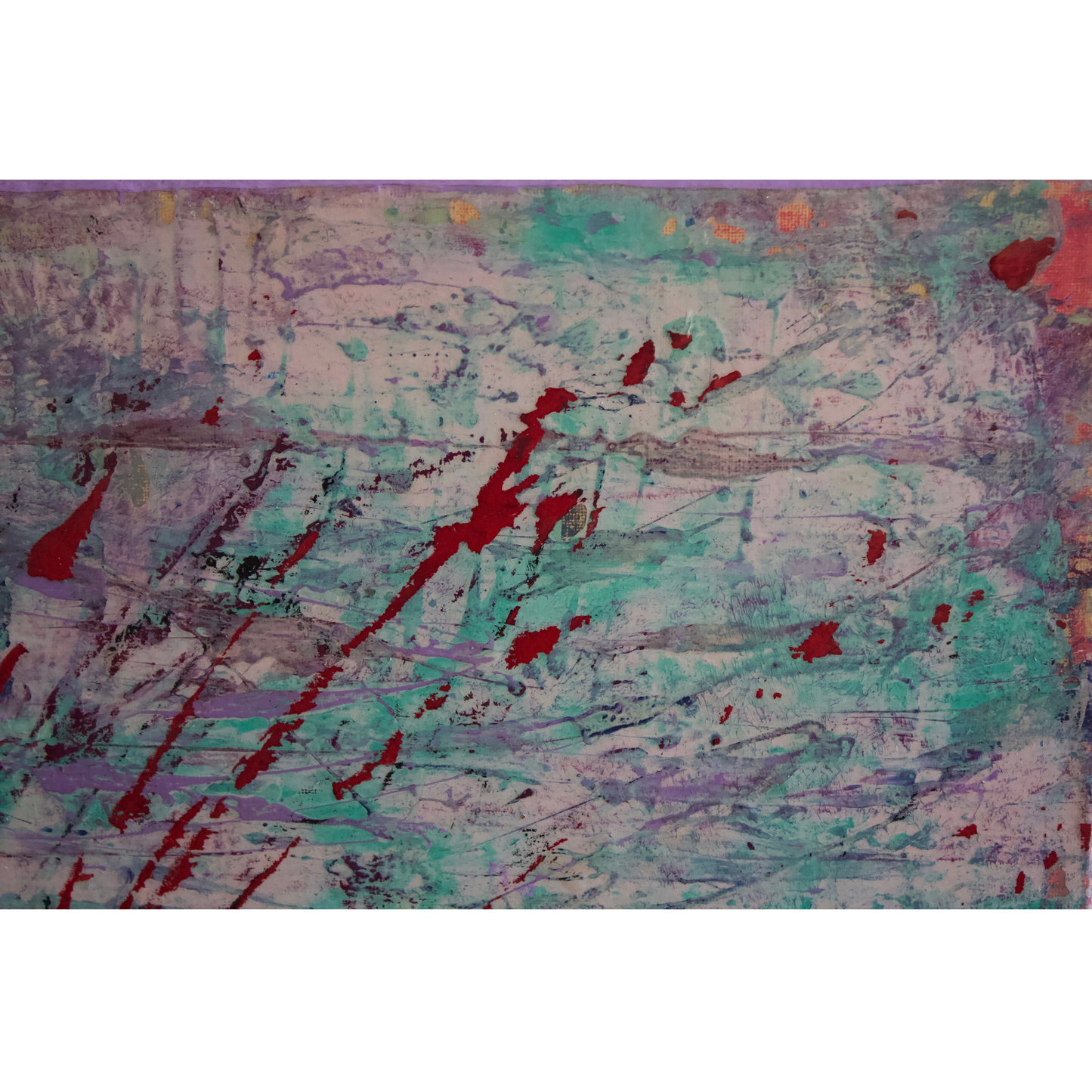 What Remained | Acrylic Flow Original | 16x12 inch | Canvas