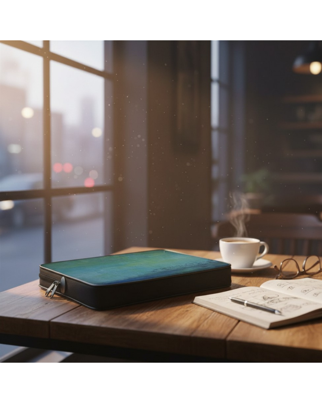 Where Light Settles Laptop Case