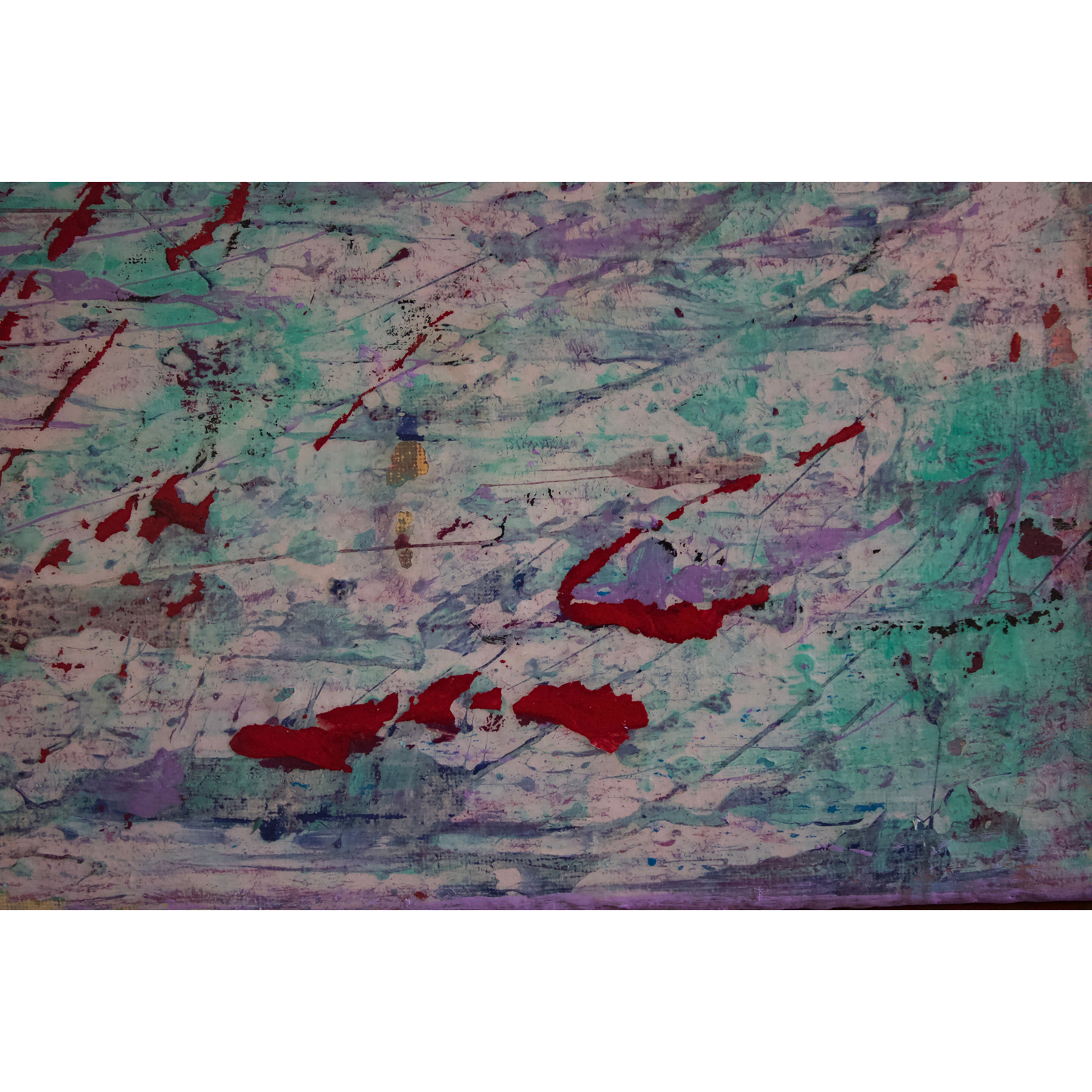 What Remained | Acrylic Flow Original | 16x12 inch | Canvas
