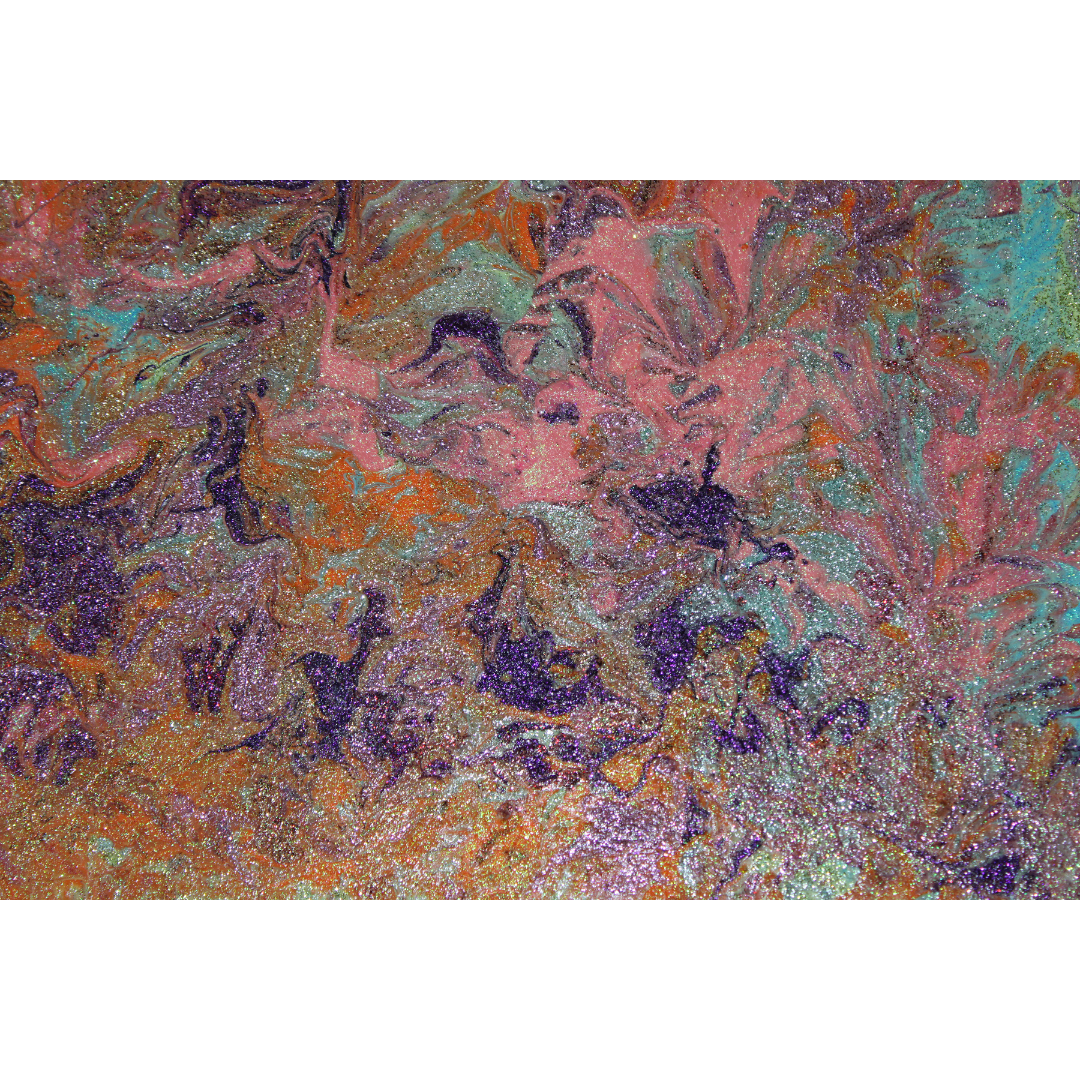 Garden of Falling Embers | Acrylic Original | 12x16 inch | Canvas