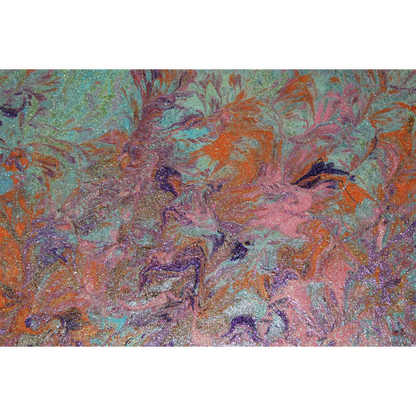 Garden of Falling Embers | Acrylic Original | 16x12 inch | Canvas