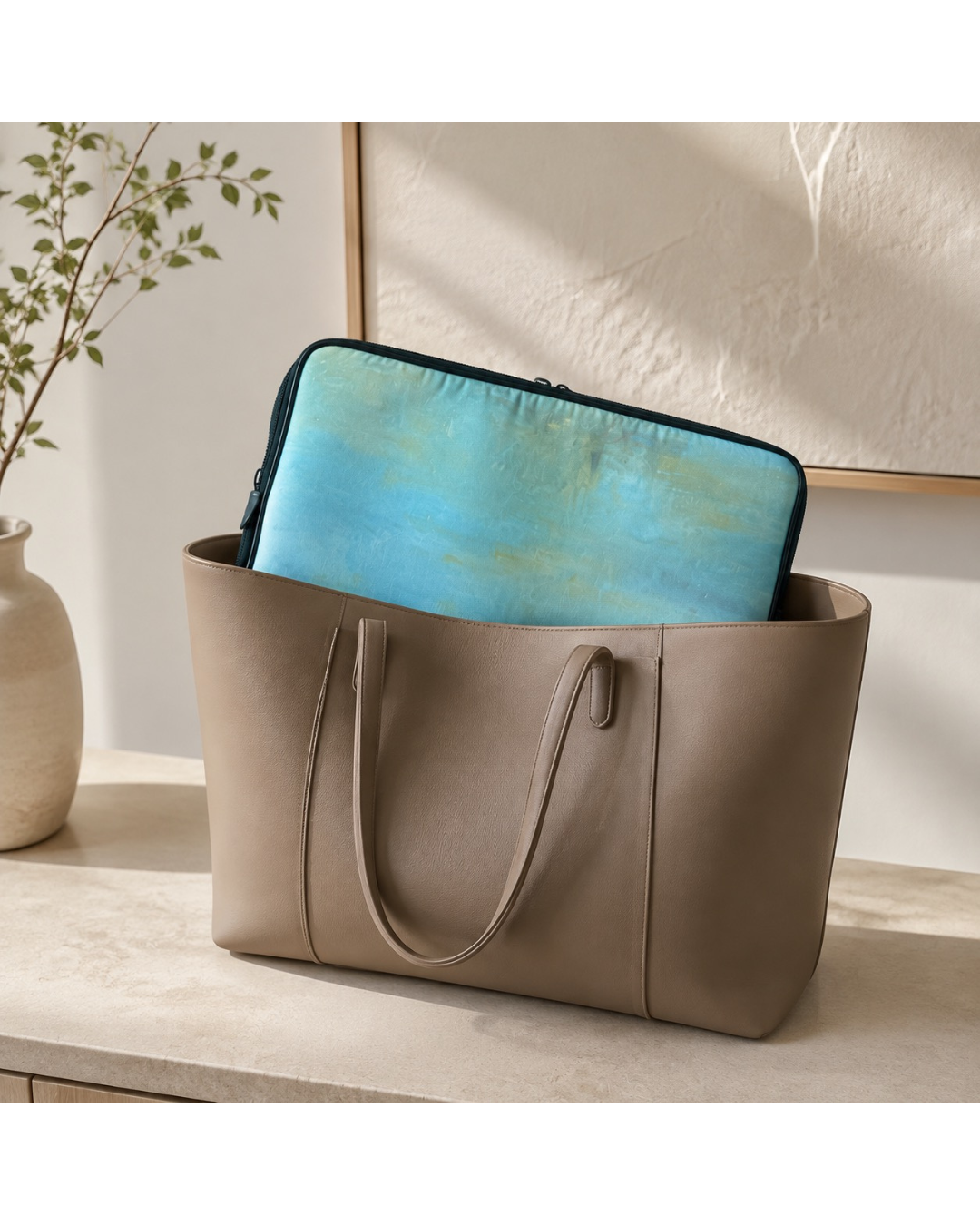 Where Light Settles Laptop Case