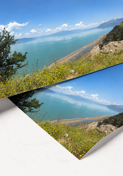 Blue Without End — Lake Eğirdir Fine Art Photography Print