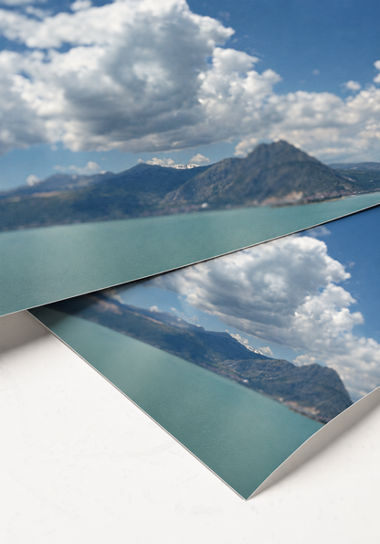 Where Sky Meets Stone — Lake Eğirdir Photography Print