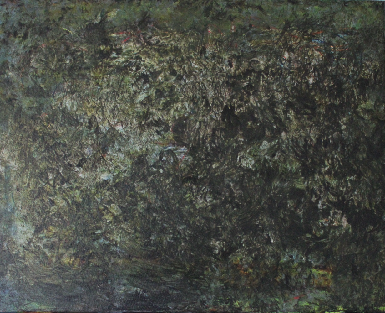 Forrest Green | Acrylic Original | 16x20 inches | Canvas