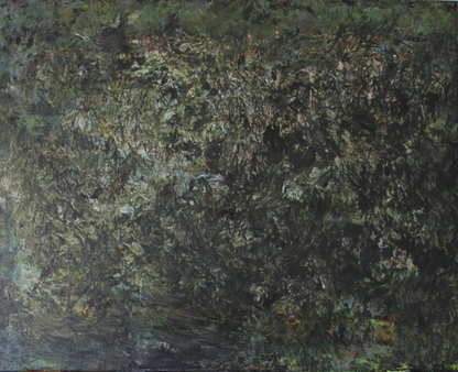 Forrest Green | Acrylic Original | 16x20 inches | Canvas