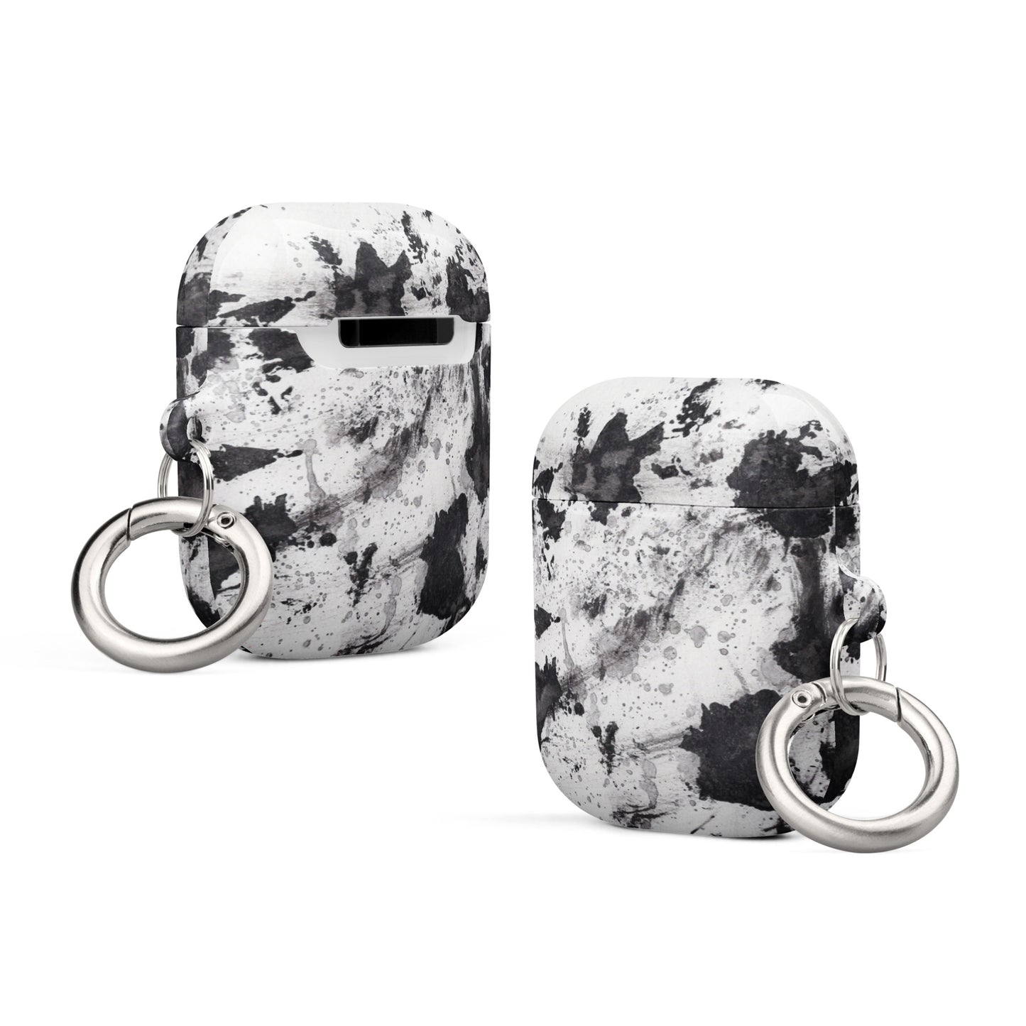 Black, Gray & White Pattern Case for AirPods