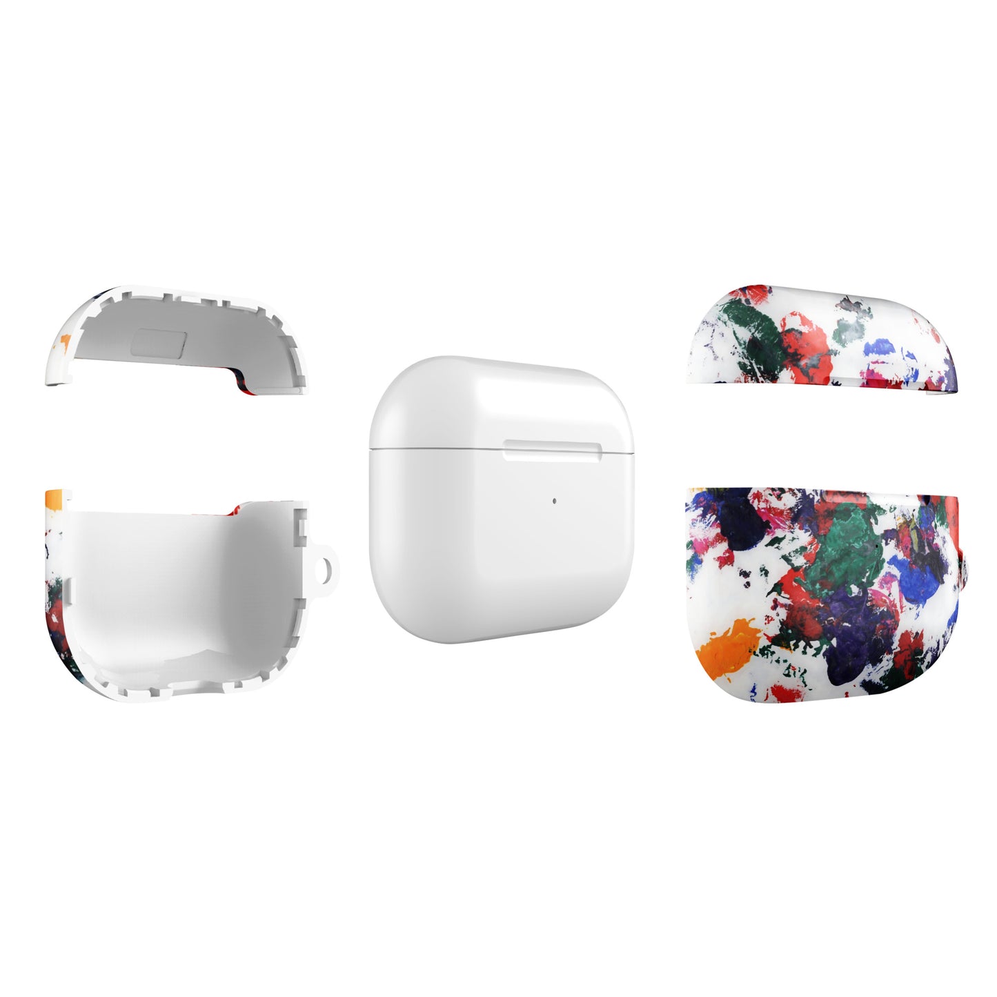 Rainbow Paint Splatter | Case for AirPods