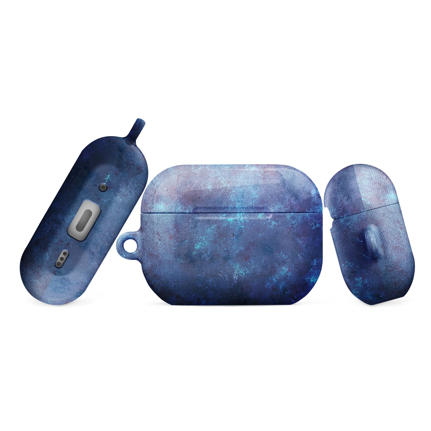 Blue and Purple Cosmic Design Case for AirPods