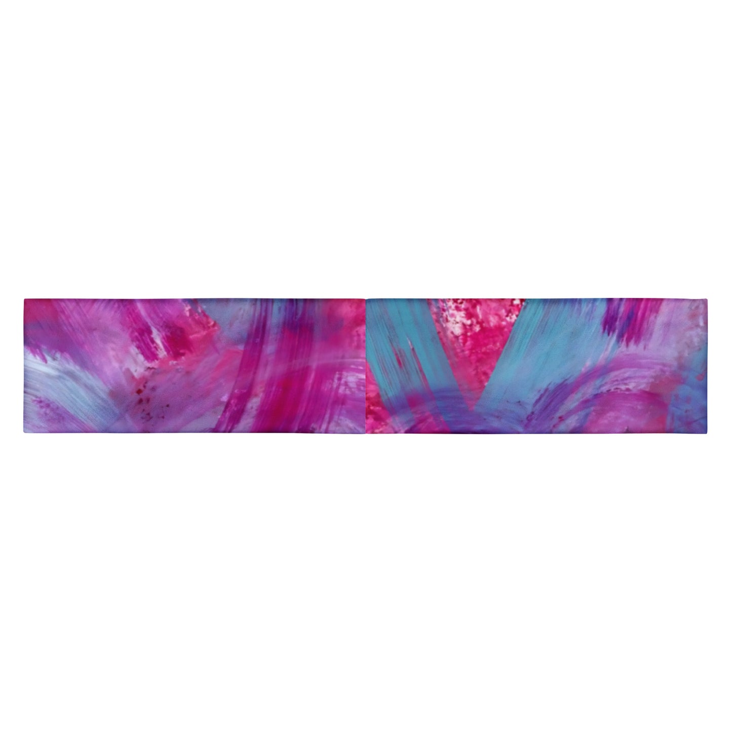 Athletic Headband | Tie-Dye Pattern | Purple, Blue and Pink