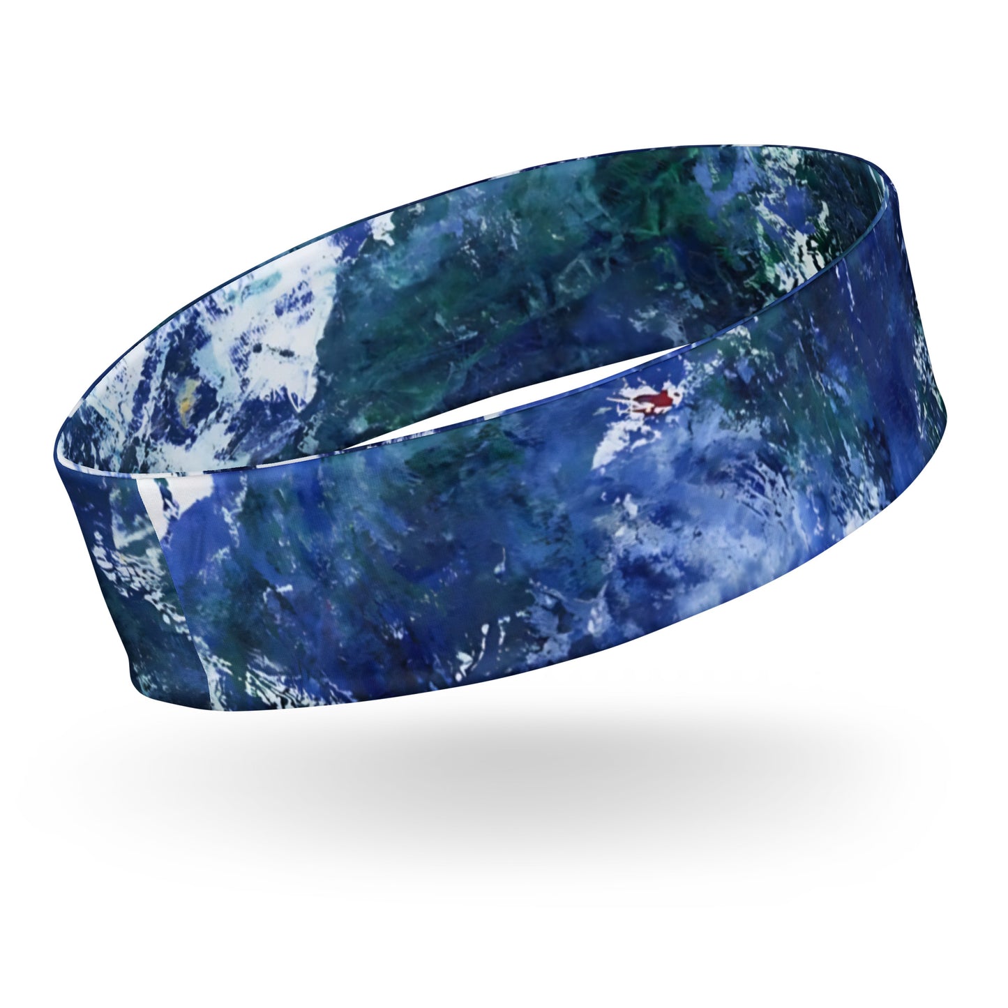 Athletic Headband | Blue Galaxy Pattern