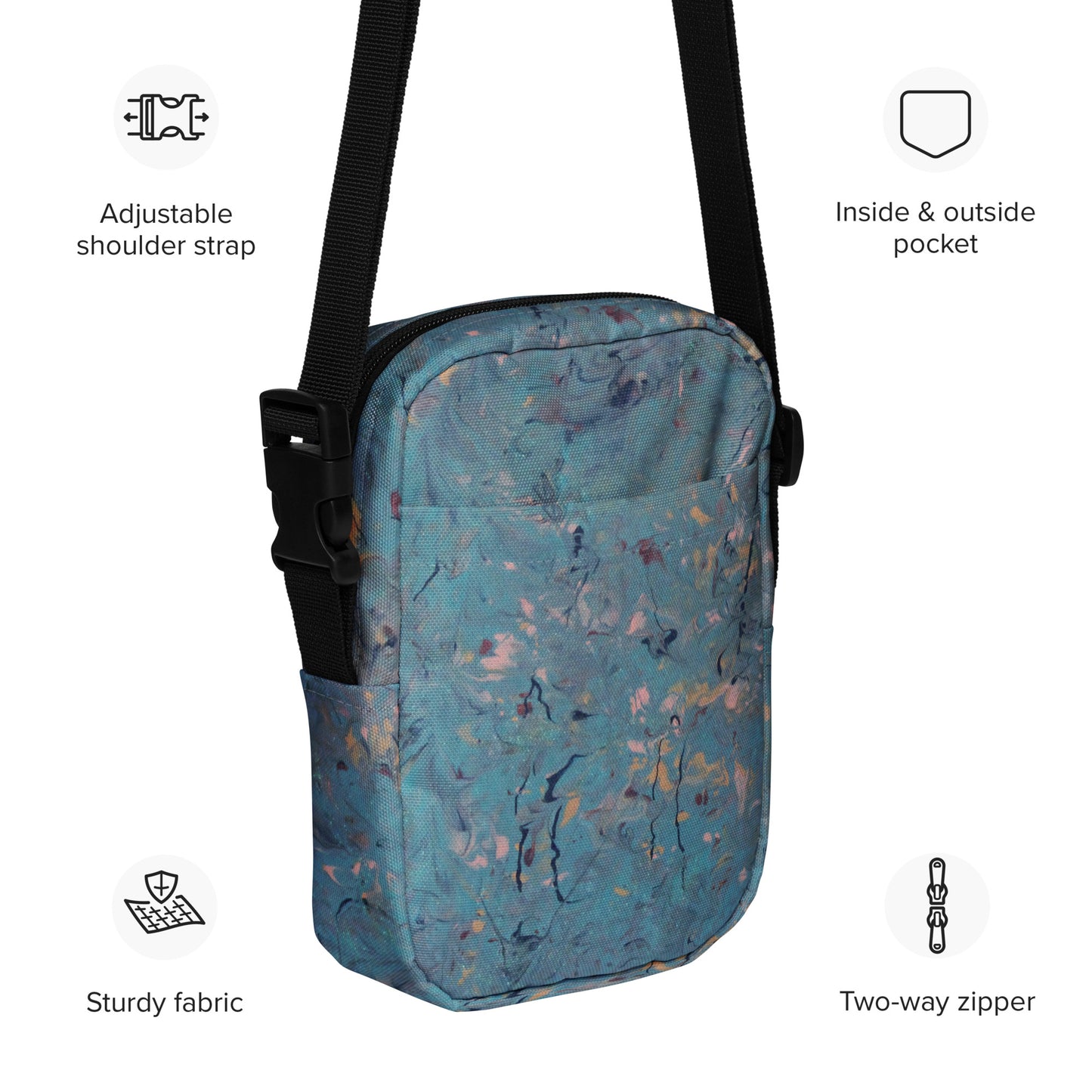 Underwater Delicacies | Utility Crossbody Shoulder Bag