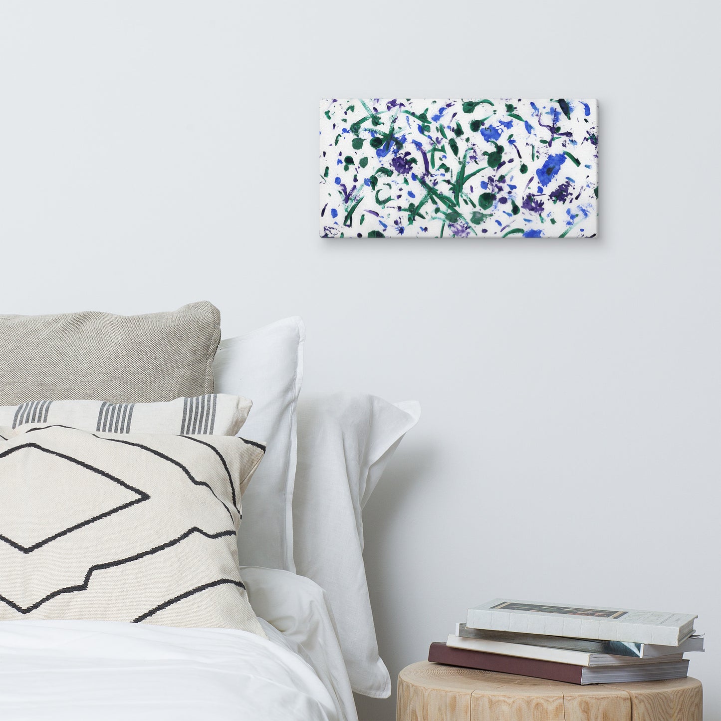 Cut Up Flowers | Canvas Art Print