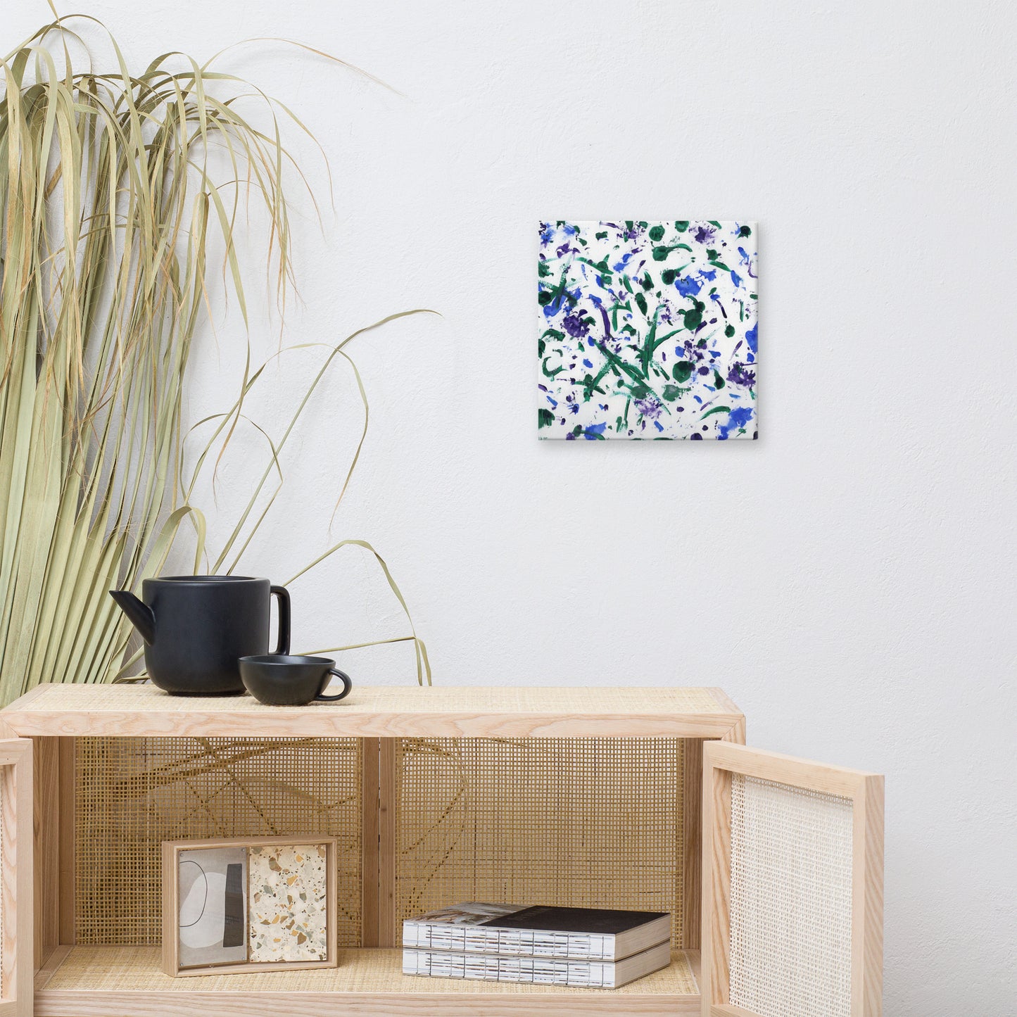 Cut Up Flowers | Canvas Art Print