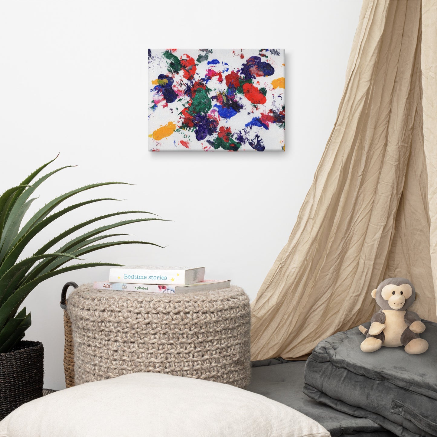 When A Rainbow Dies | Canvas Print