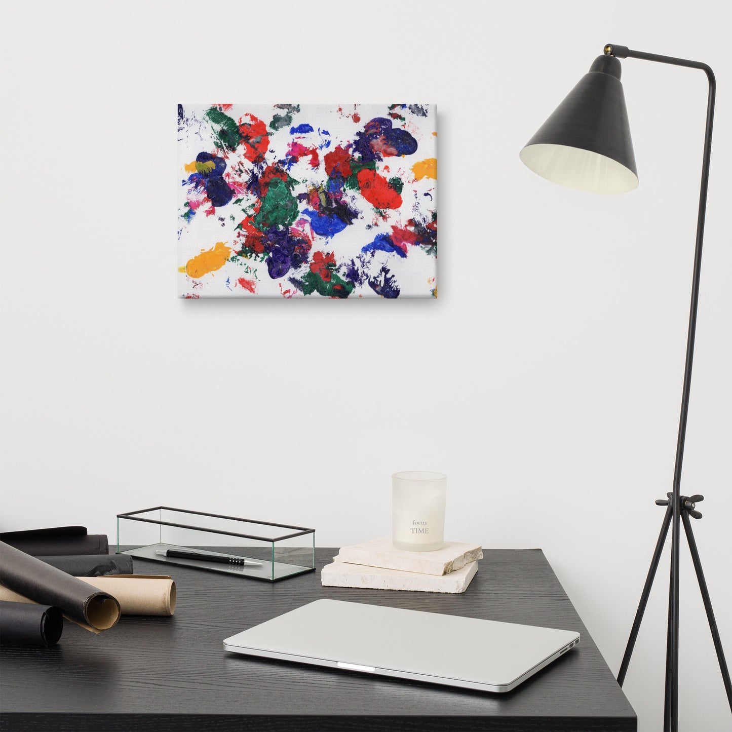 When A Rainbow Dies | Canvas Print