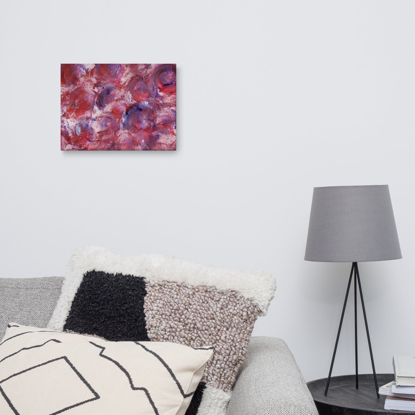 Rosy On By | Canvas Print |