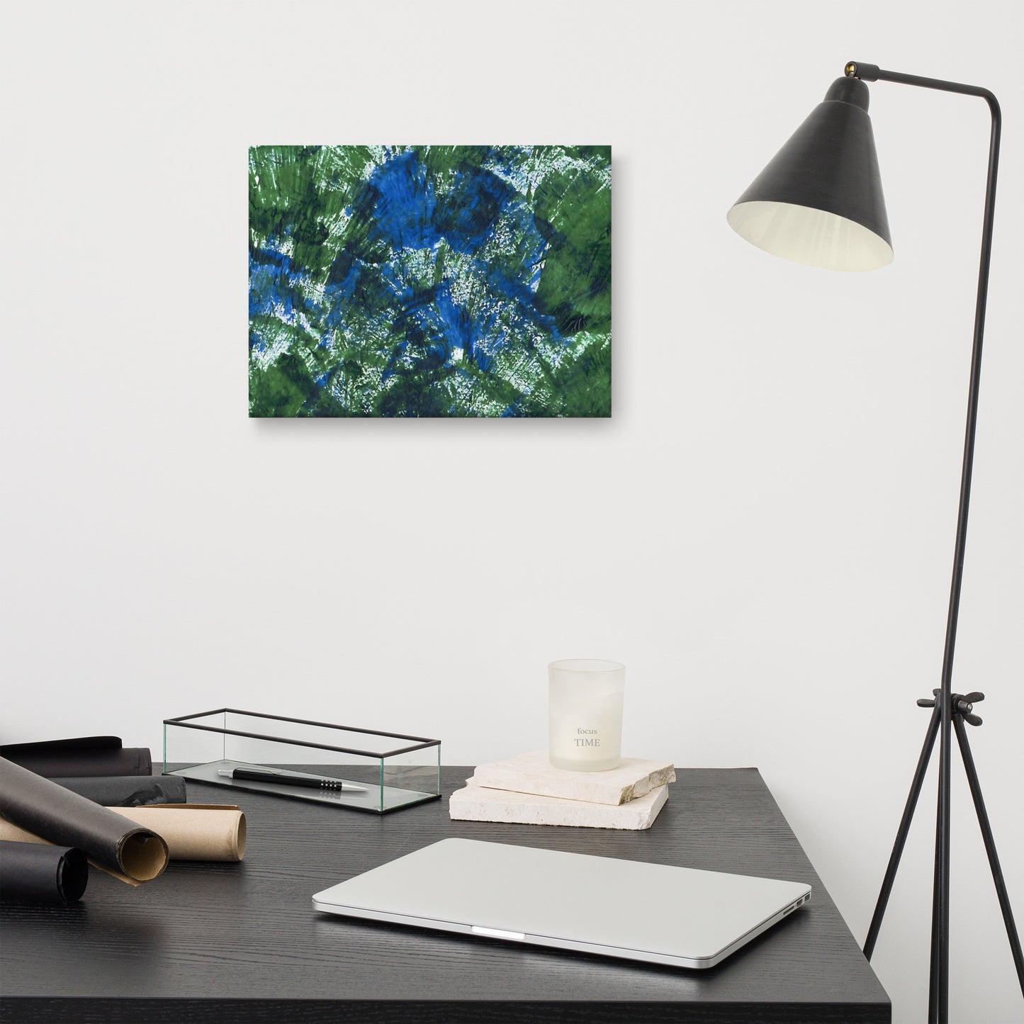 Wilting Peacock | Canvas Print