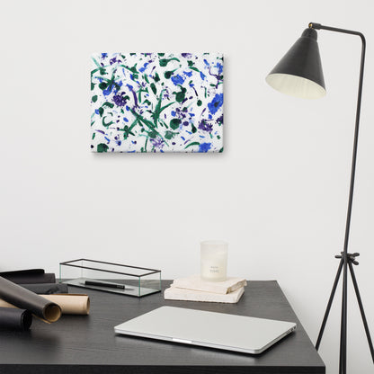 Cut Up Flowers | Canvas Art Print