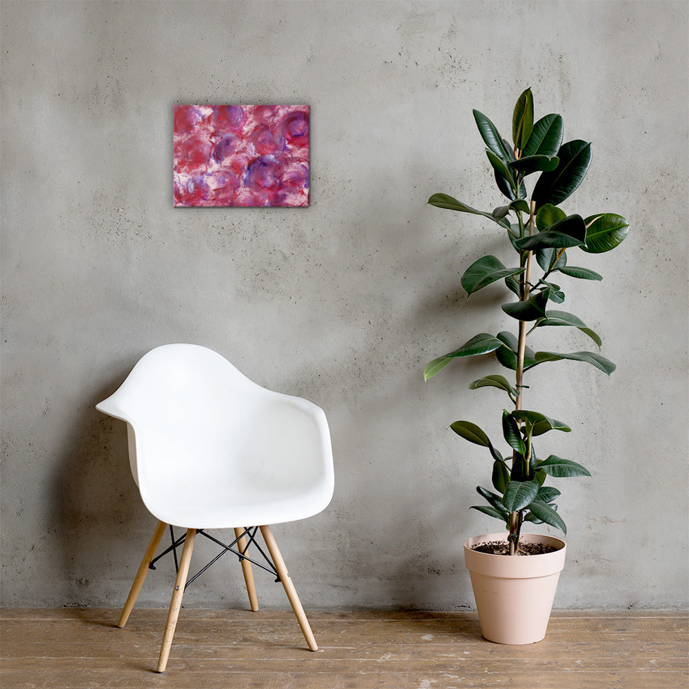 Rosy On By | Canvas Print