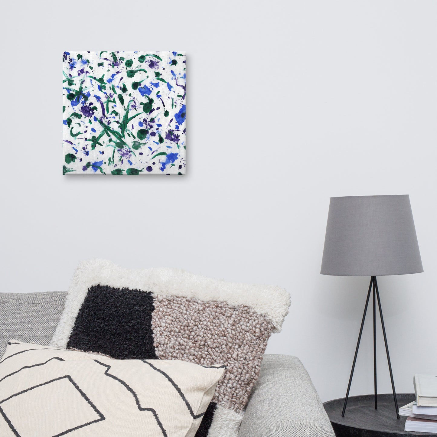 Cut Up Flowers | Canvas Art Print