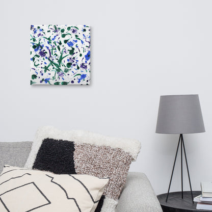 Cut Up Flowers | Canvas Art Print