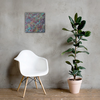 Roses In Gold | Canvas Print